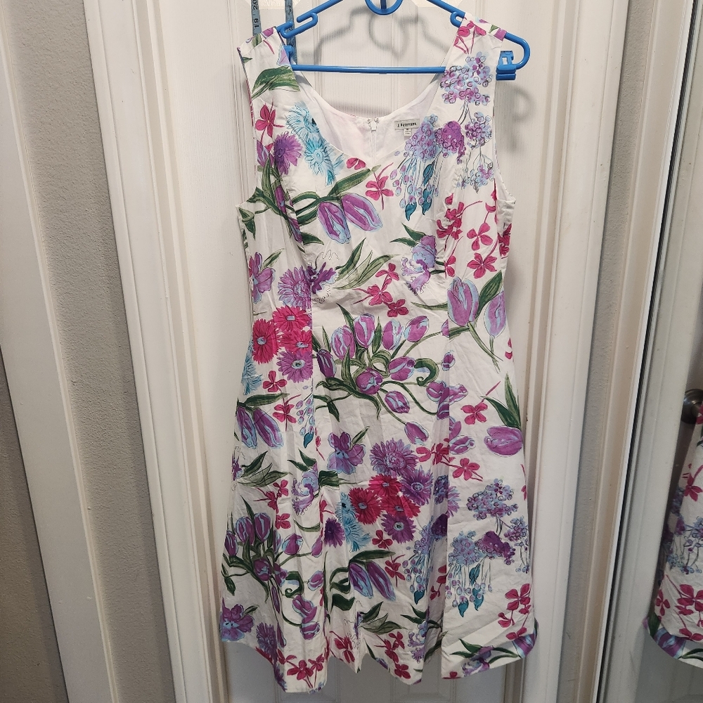 J. Peterman floral dress size 16
